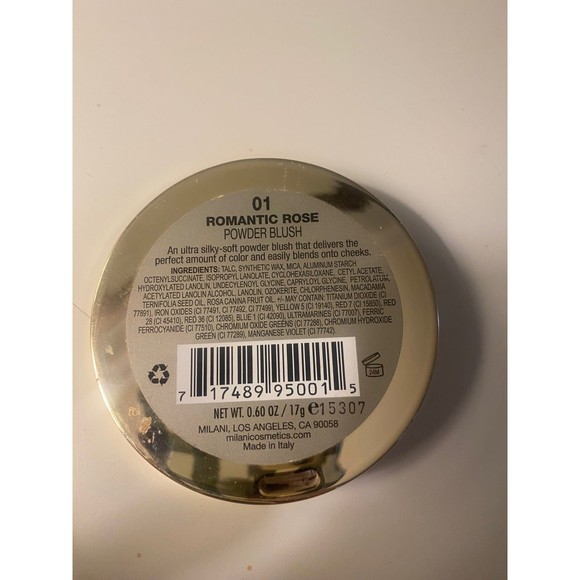 Milani Powder Blush - Shade: #01 Romantic Rose - Picture 2 of 2